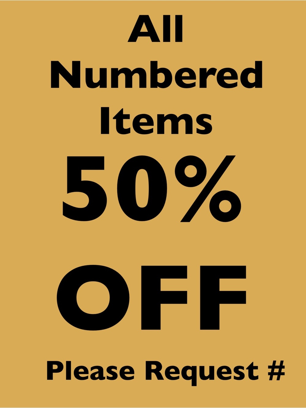 50% Off Numbered Items During Gypsy Cowgirl Railroad Live Show Friday May 29